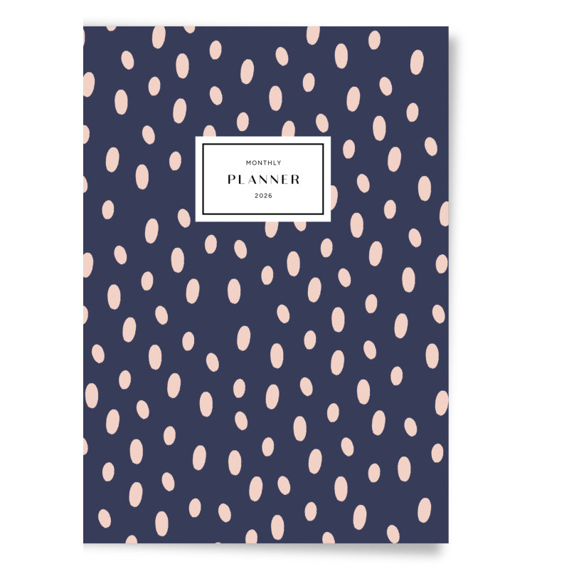 Pink Glitter Monthly Planners