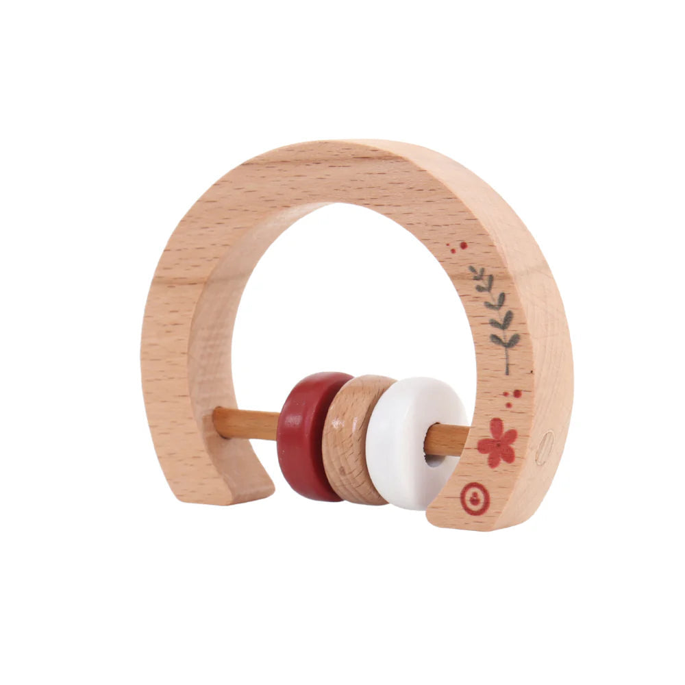 Bebe Pure Wooden Baby Rattle