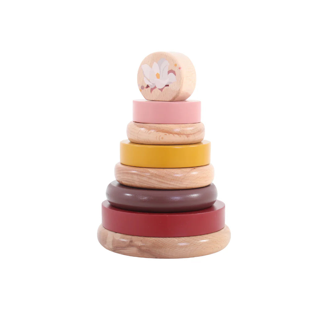 Wooden Ring Stacker - Bebe Pure