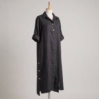Black Linen Dress