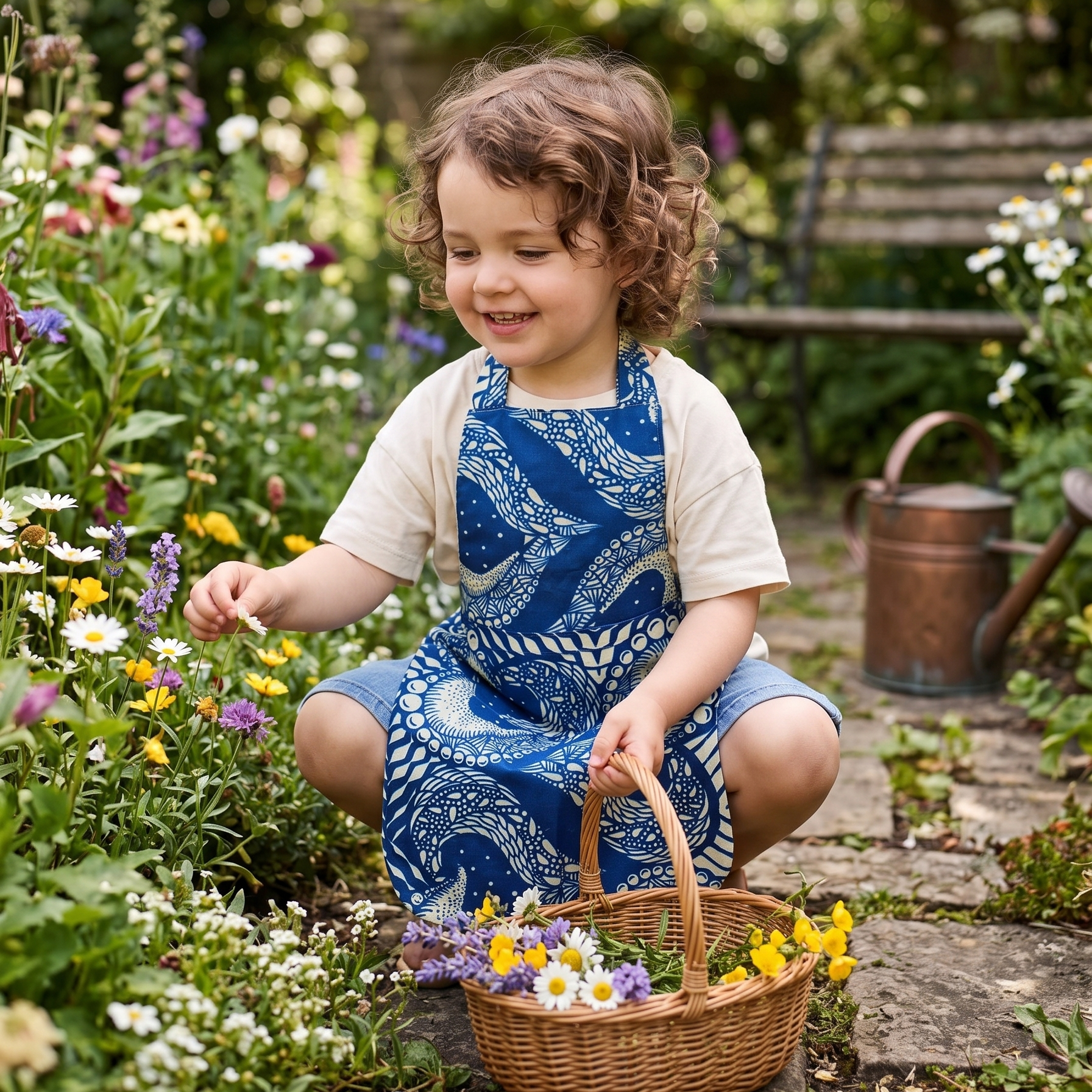 Vibrant Play Aprons - Various Prints