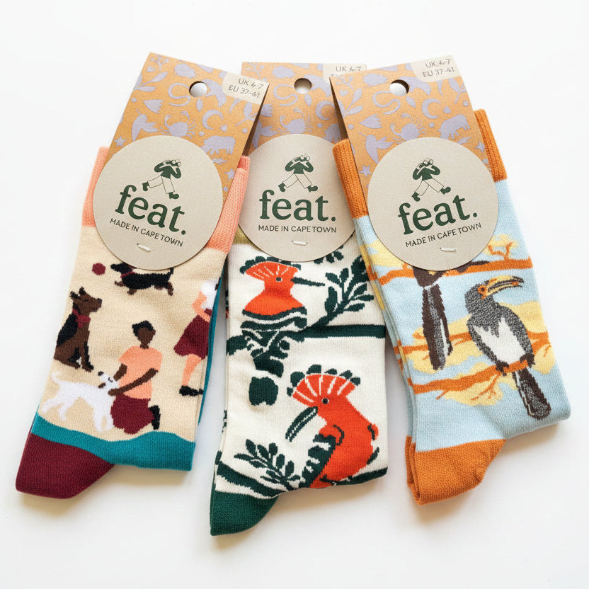 FEAT Designer Ladies Socks