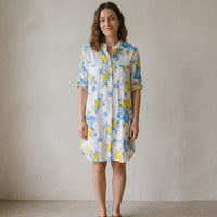 Positano Breeze Cotton Cover-Up Dress
