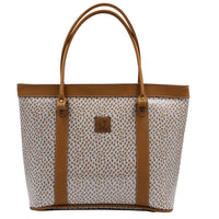 IY Apparel Jozi Tote - Scatter Gold on White