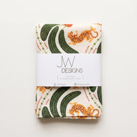 Leopard Palm Tea Towel