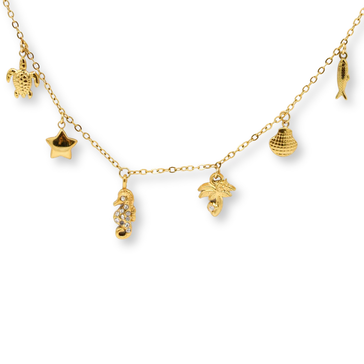 Marine Charm Necklace