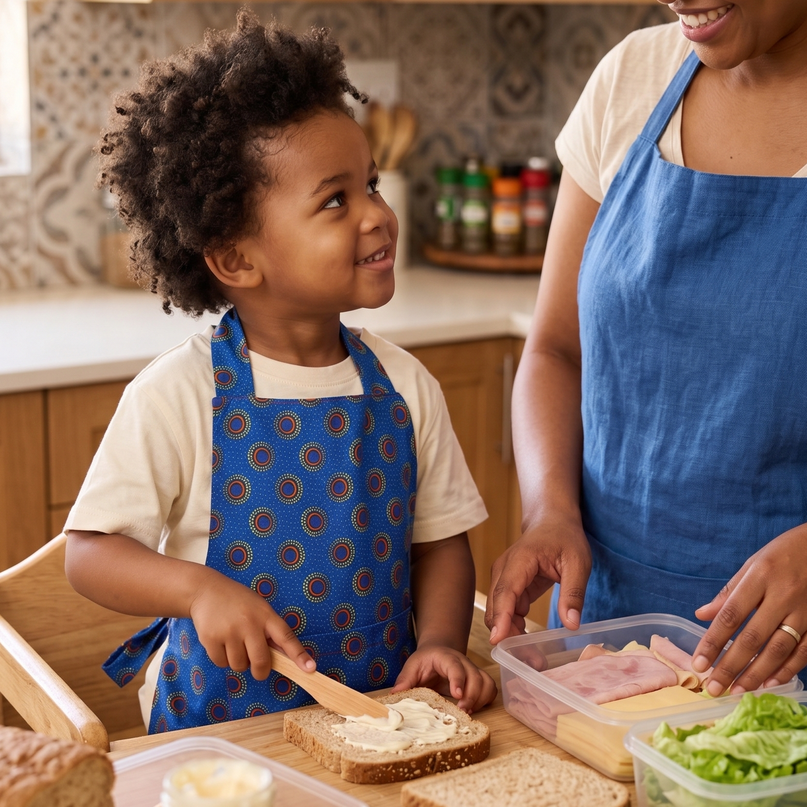 Vibrant Play Aprons - Various Prints