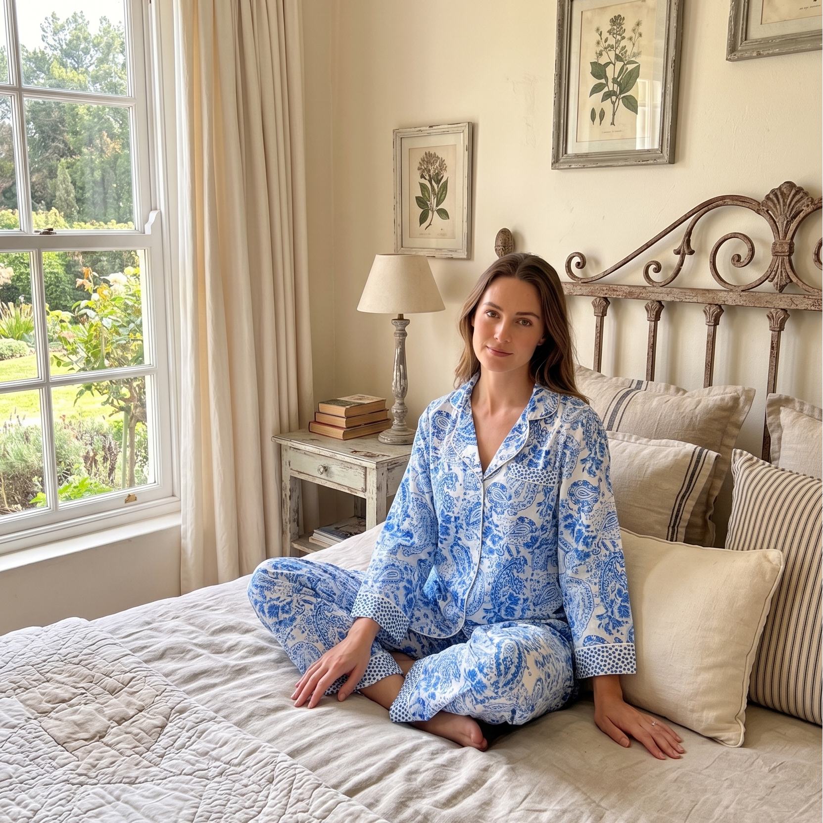 Periwinkle Long Sleepwear Set