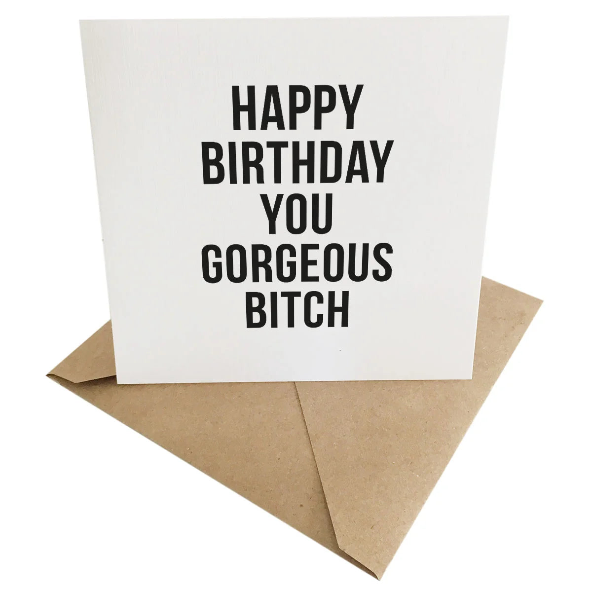 Gorgeous B Birthday Card
