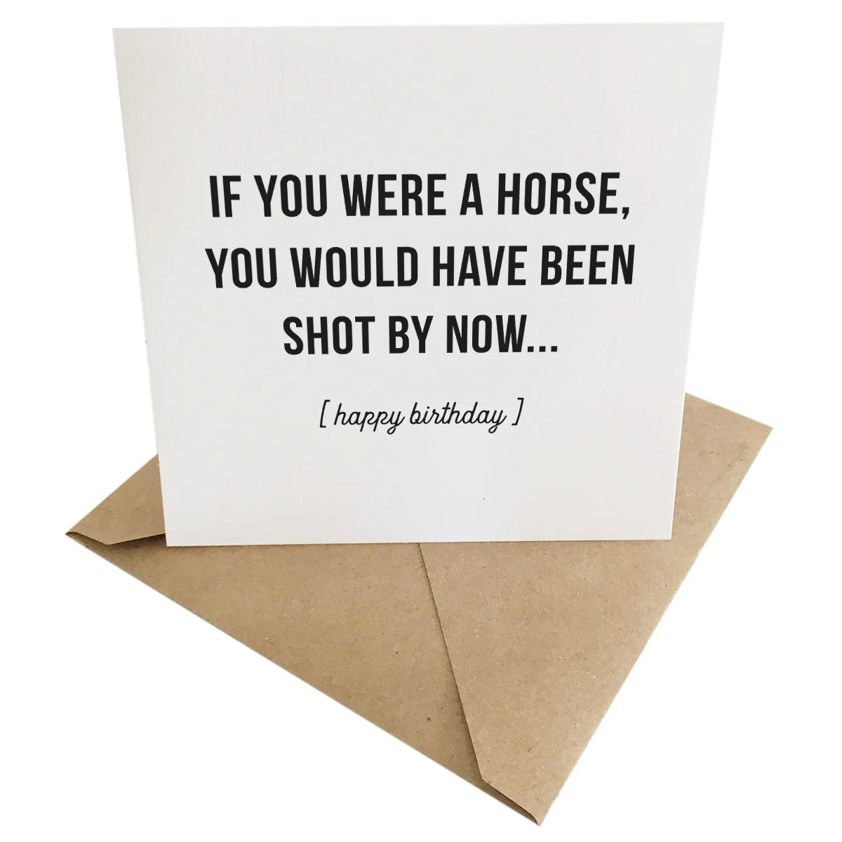 Horse Birthday Card